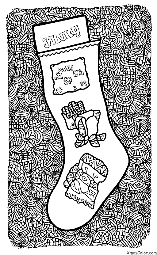 Christmas / Christmas Stockings: A personalized stocking
