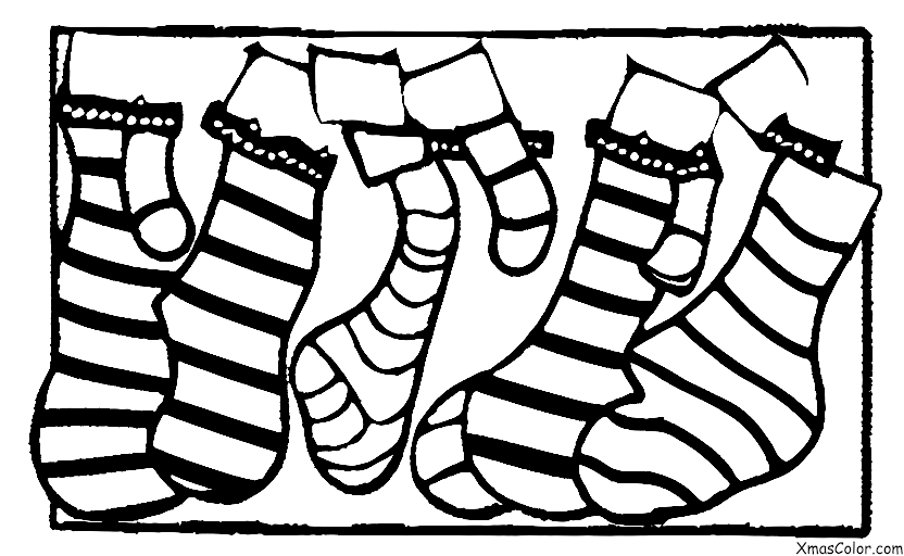 Christmas / Christmas Stockings: Candy Cane