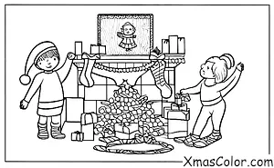 Christmas / Christmas Stockings: Christmas morning