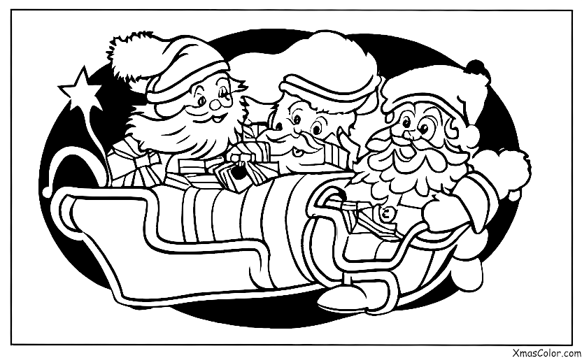 Christmas / Christmas stories: Santa's sleigh crash landing