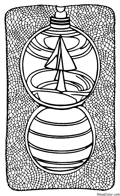 Christmas / Christmas Trees: A Christmas tree in a snow globe