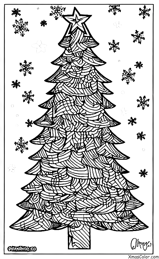 Christmas / Christmas Trees: An upside down Christmas tree