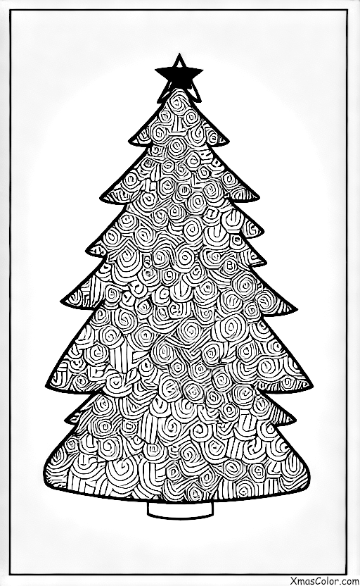 Christmas / Christmas Trees: Christmas Tree with presents