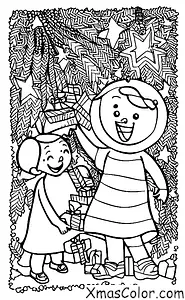 Christmas / Comet: A comet bringing happiness and joy