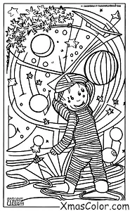 Christmas / Comet: Comets and shooting stars