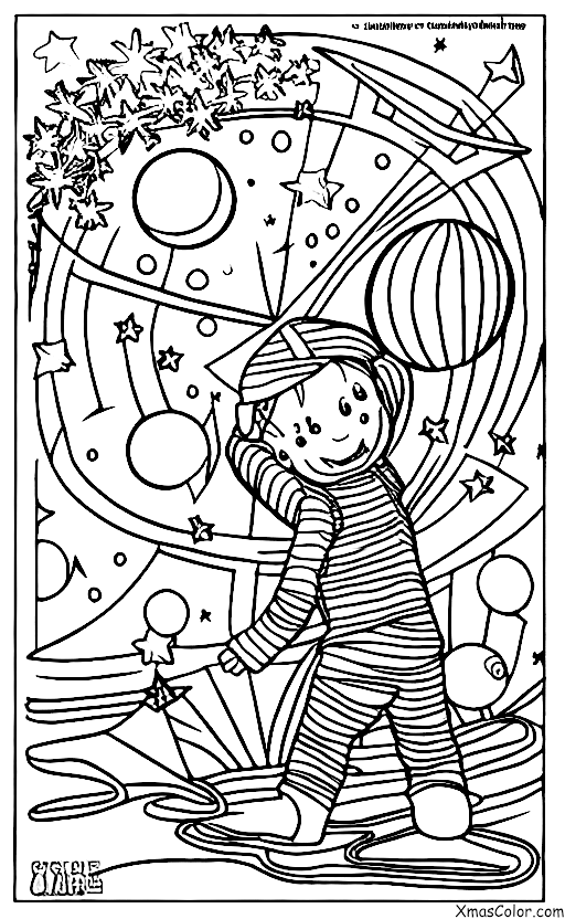 Christmas / Comet: Comets and shooting stars