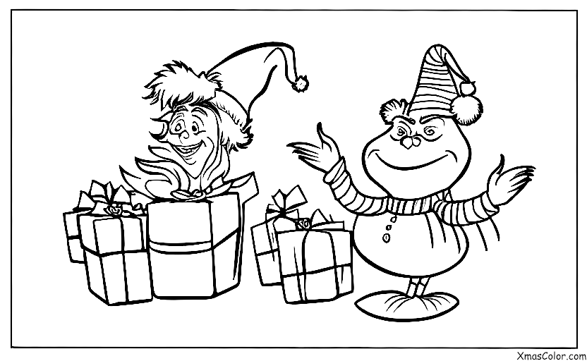 Christmas / Crazy Christmas: The Grinch stealing Christmas