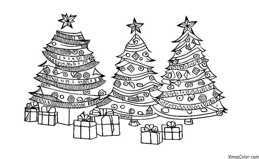 Christmas / DC Christmas: The National Christmas Tree decorated for Christmas