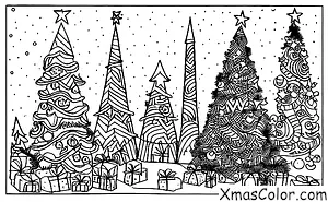 Christmas / DC Christmas: The Washington Monument decorated for Christmas