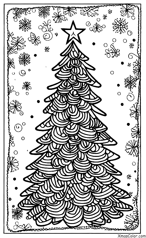 Christmas / Different ways to decorate a Christmas tree: Decorate the Christmas tree with natural decorations