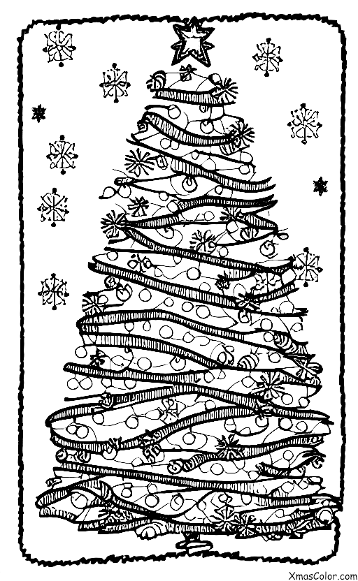 Christmas / Different ways to decorate a Christmas tree: Decorating the Christmas tree with lights and garland