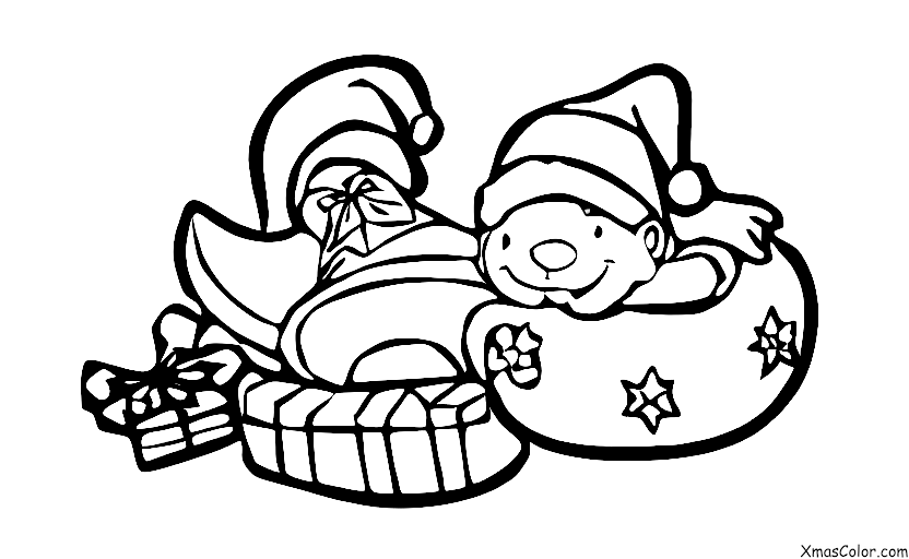 Christmas / Disney Christmas: Pluto sleeping by the fireplace