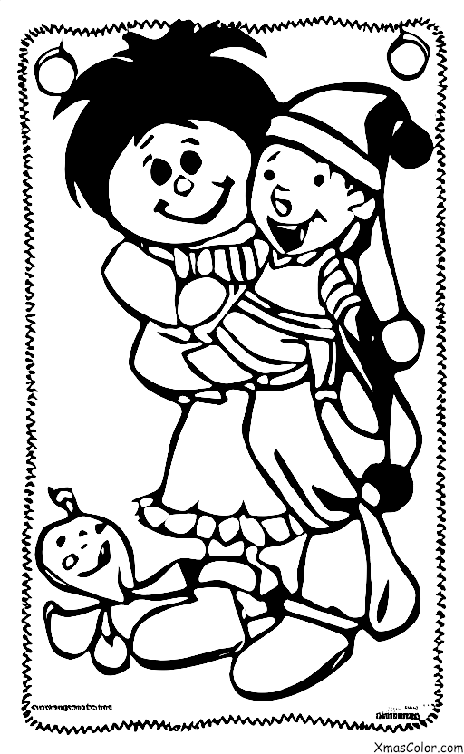 Christmas / Donner: Donner with Santa