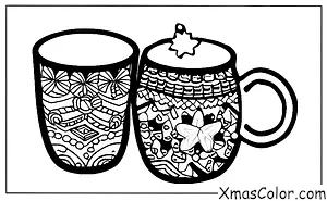 Christmas / Eggnog: Eggnog and cookies