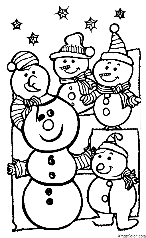 Christmas / Frosty the Snowman's Friends: Frosty and his friends singing Christmas carols