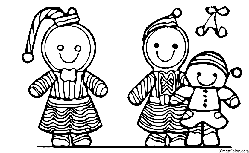 Christmas / Gingerbread Cookies: A gingerbread woman