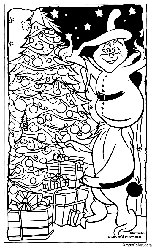 Christmas / Grinch: The Grinch stealing Christmas