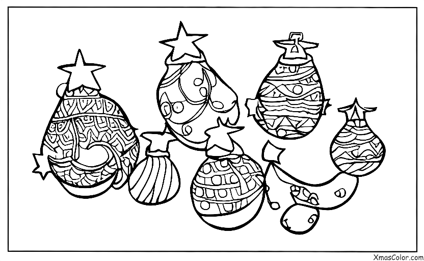 Christmas / Hanging Christmas Ornaments: Ornaments in a bag