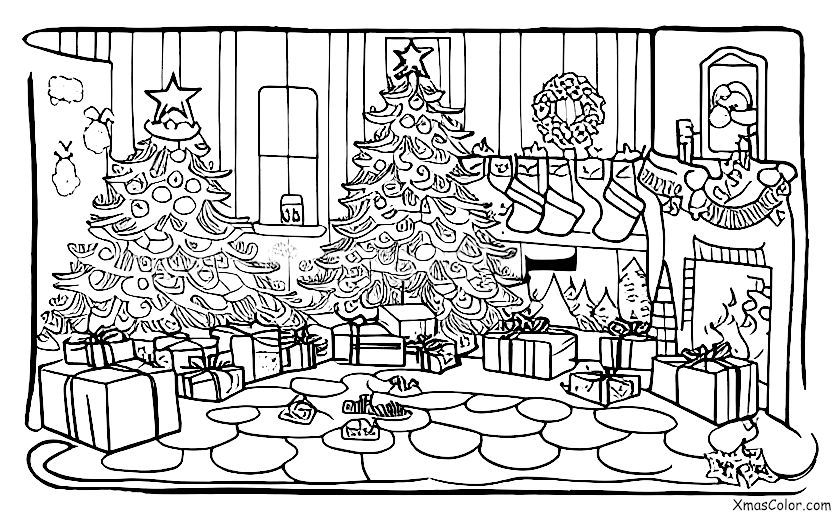 Christmas / Holiday Parties: A holiday party in the snow