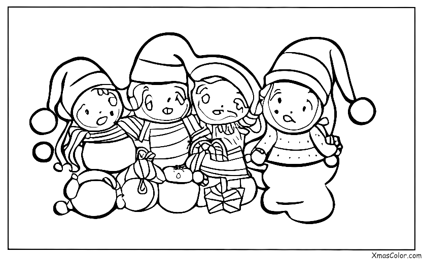 Christmas / Jingle Bells: Jingle Bells on a Christmas Present