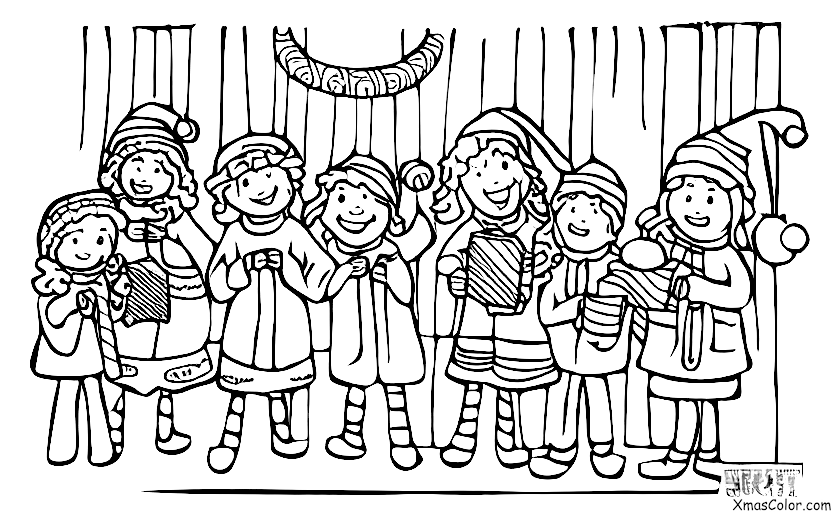 Christmas / Joy to the World: Singing Christmas carols