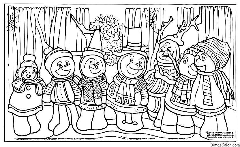 Christmas / Magic of Christmas: A snowman coming to life