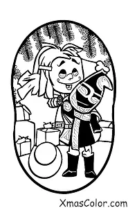 Christmas / Marvel Christmas: Thor saving Christmas