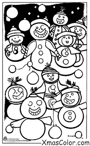 Christmas / New Year's Eve: A snowball fight