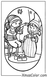 Christmas / North Pole: The elves at work