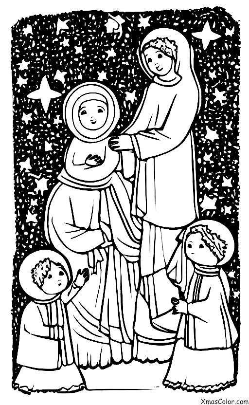 Christmas / O Holy Night: Mary and Joseph