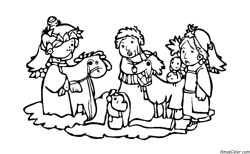 Christmas / O Holy Night: The shepherds