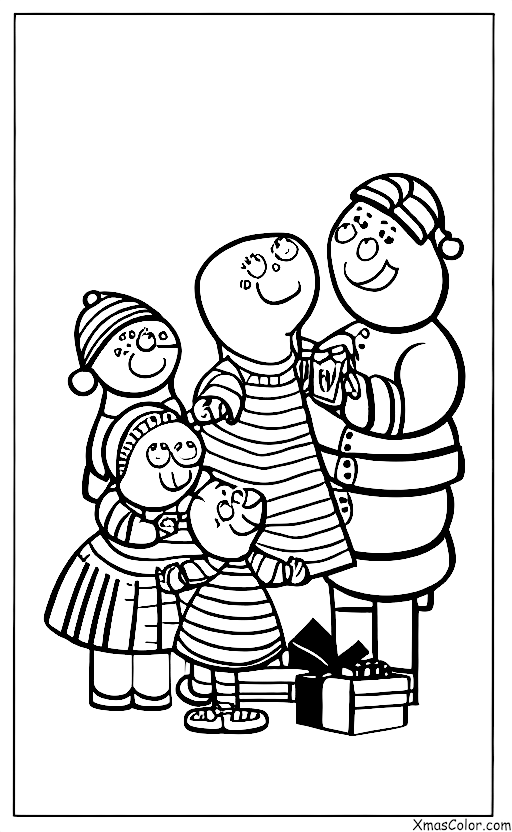 Christmas / Peppa Pig Christmas: Peppa and her family opening presents on Christmas day