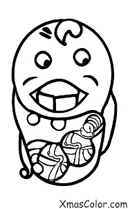 Christmas / Pixar Christmas: A Pixar character in a Christmas themed setting