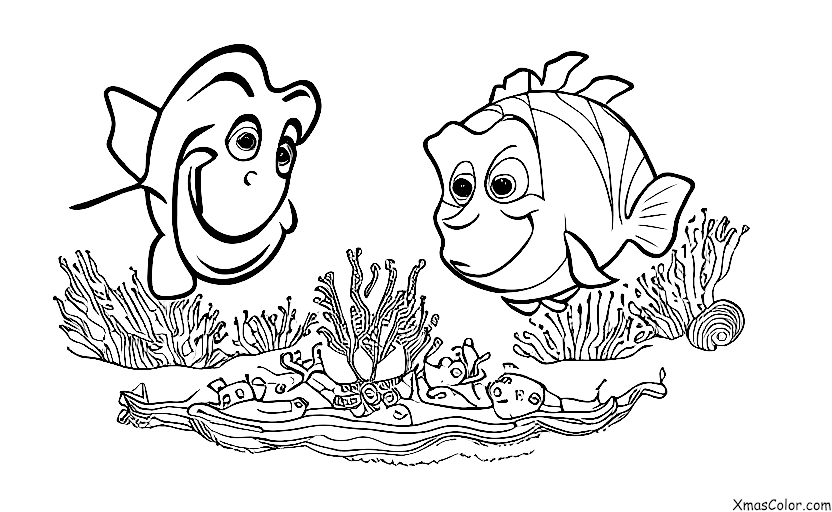 Christmas / Pixar Christmas: Nemo And Dory Under The Sea