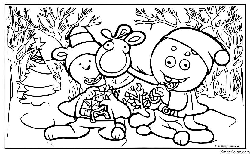 Christmas / Rudolph the Red-Nosed Reindeer: Rudolph eating