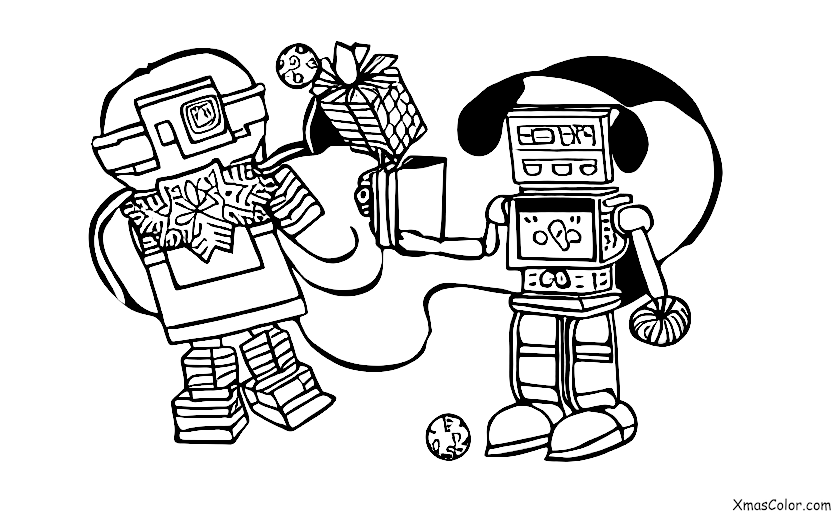 Christmas / Sci-Fi Christmas: Santa in a robot suit