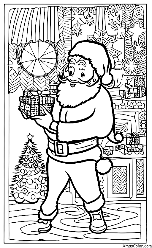 Christmas / Sci-Fi Christmas: Santa in a virtual world