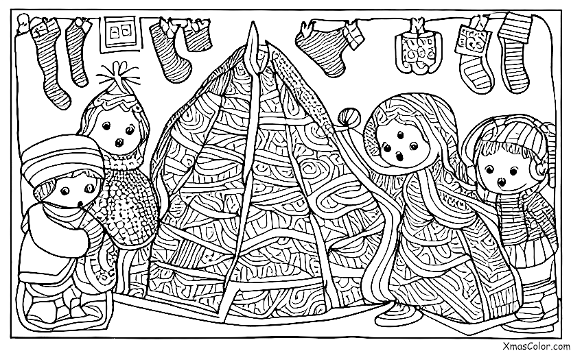 Christmas / Sending Christmas Cards: A pile of Christmas cards