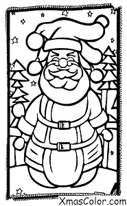 Christmas / Silent Night: Santa Claus