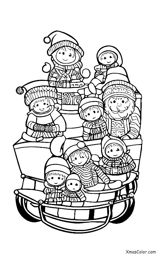 Christmas / Sleigh: Family Sleigh