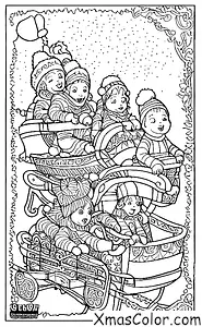 Christmas / Sleigh: Sleigh Rides In The Snow
