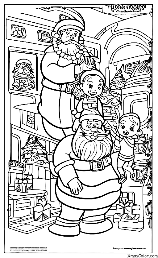 Christmas / Star Trek Christmas: Santa in the transporter room