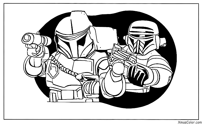 Christmas / Star Wars Christmas: Santa Boba Fett