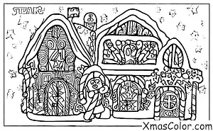 Christmas / Star Wars Christmas: Star Wars Gingerbread House