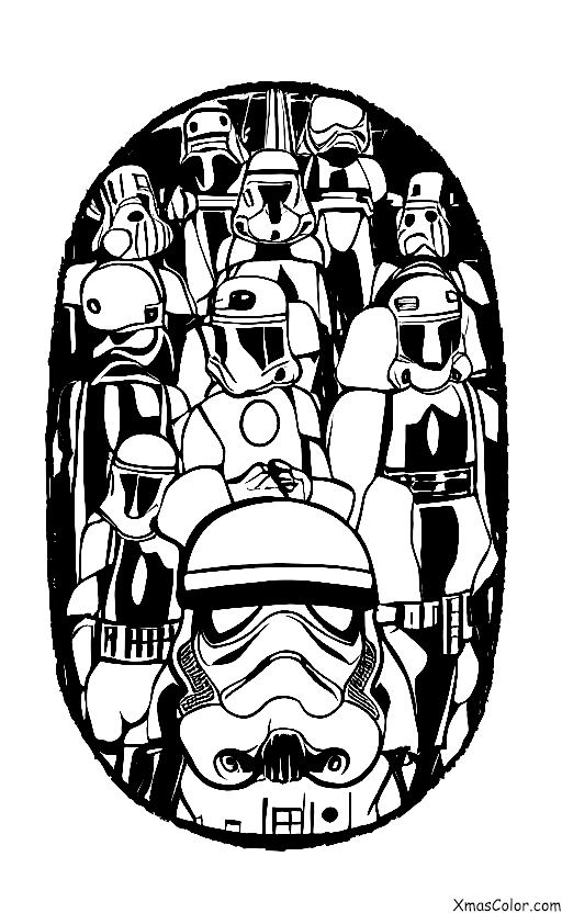 Christmas / Star Wars Christmas: Stormtroopers are singing Christmas carols