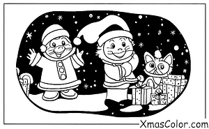 Christmas / Strange Christmas: A Christmas Story where Santa is a Cat