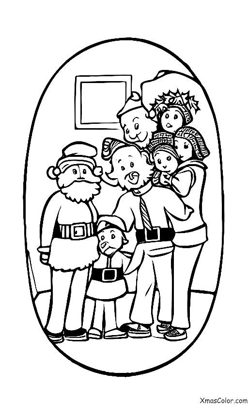 Christmas / Strange Christmas: Santa Claus getting arrested