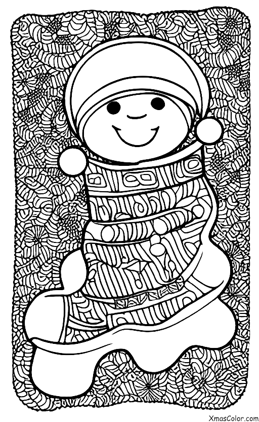 Christmas / Stuffed Christmas Stockings: Decorate a Stocking