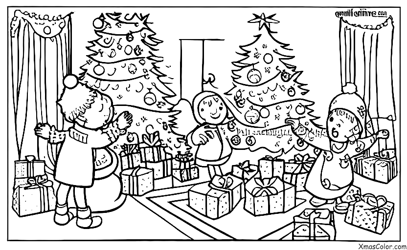 Christmas / The Christmas Story: Christmas morning, in homes all around the world