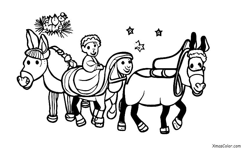 Christmas / The Christmas Story: The journey to Bethlehem